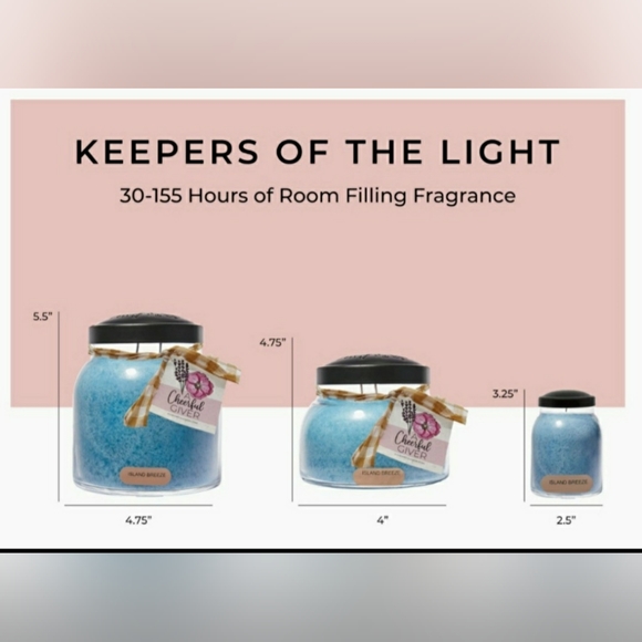 LAVENDER VANILLA -A Cheerful Giver Baby Jar Single Wick Candle, 6 oz (2 pack) - Picture 7 of 8